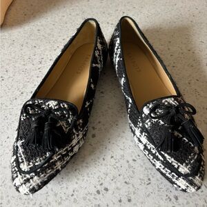 Black and White Women's Loafers by Talbots